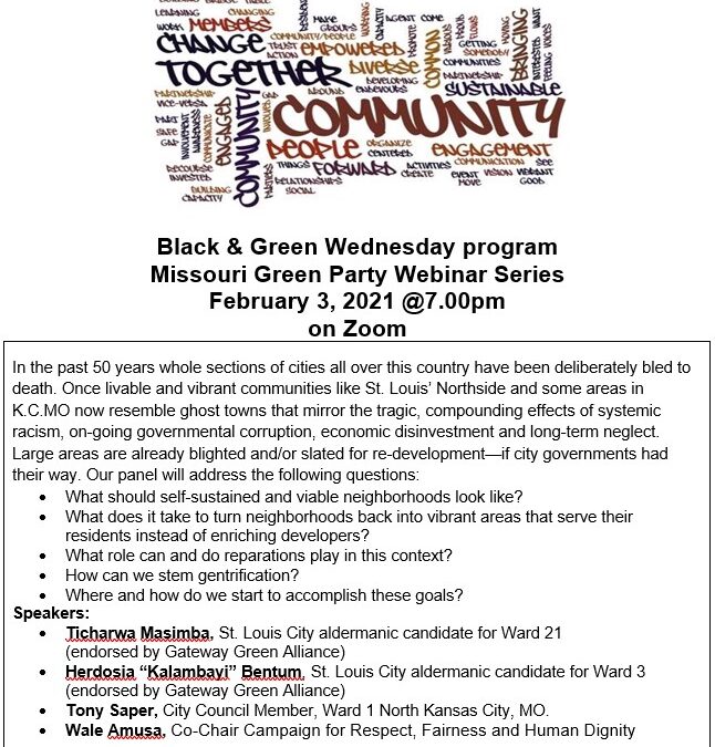 Self sustained Community Development vs Gentrification